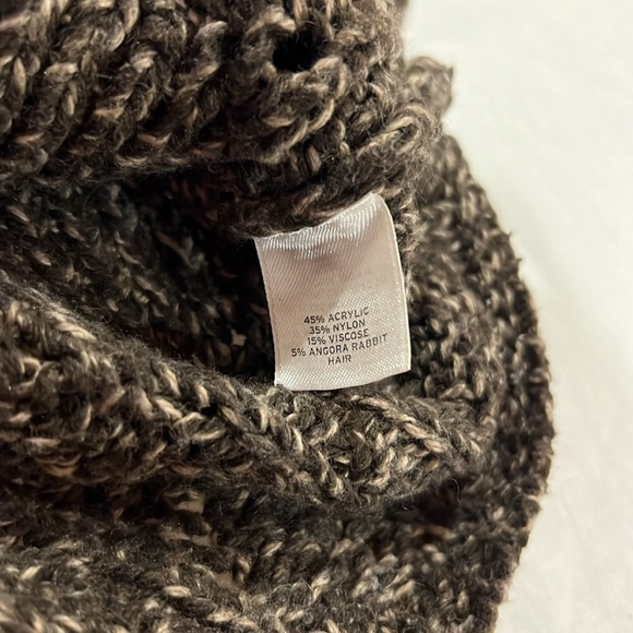 calson women’s knit cardigan collared grey multicolor sweater button down xs - Picture 4 of 5